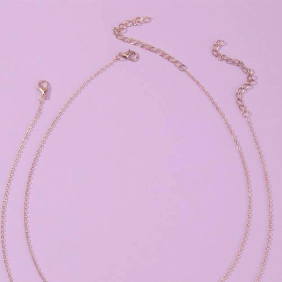 2 heart chain necklaces - Picture 4 of 4